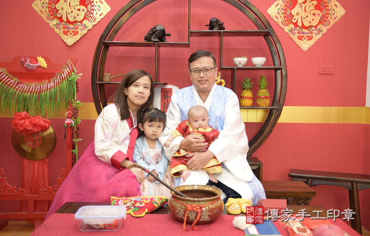 桃園市八德區王寶寶古禮收涎祝福活動。2020.11.22 照片2