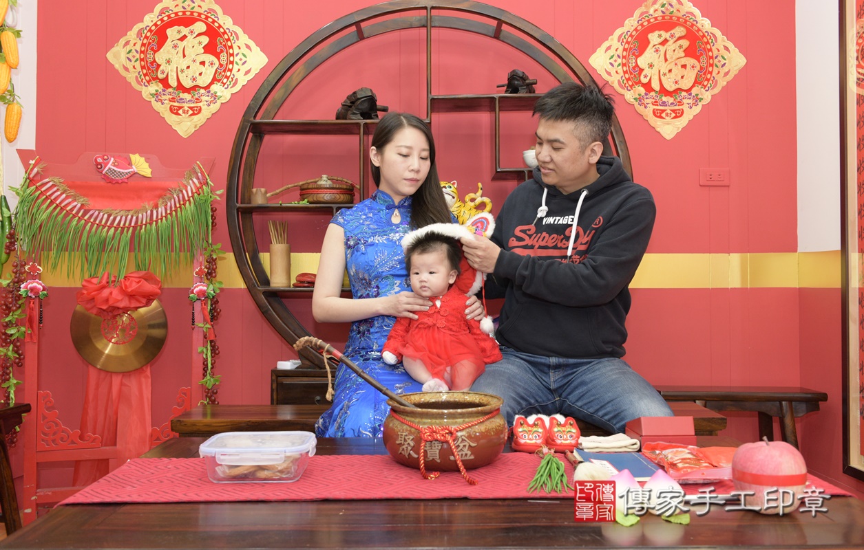 桃園市八德區胡寶寶古禮收涎祝福活動。2020.12.26 照片3