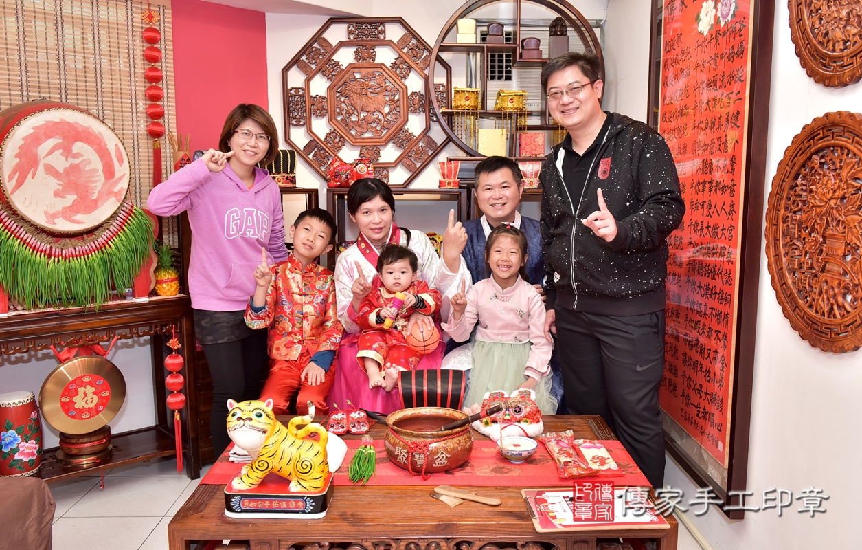 新竹市香山區李寶寶古禮抓周祝福活動。2021.03.21 照片25
