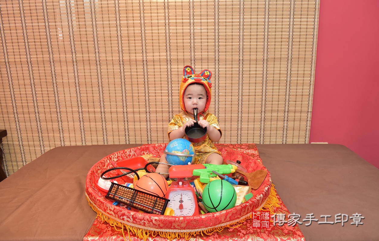 新竹市香山區張寶寶古禮抓周祝福活動。2021.03.01 照片36