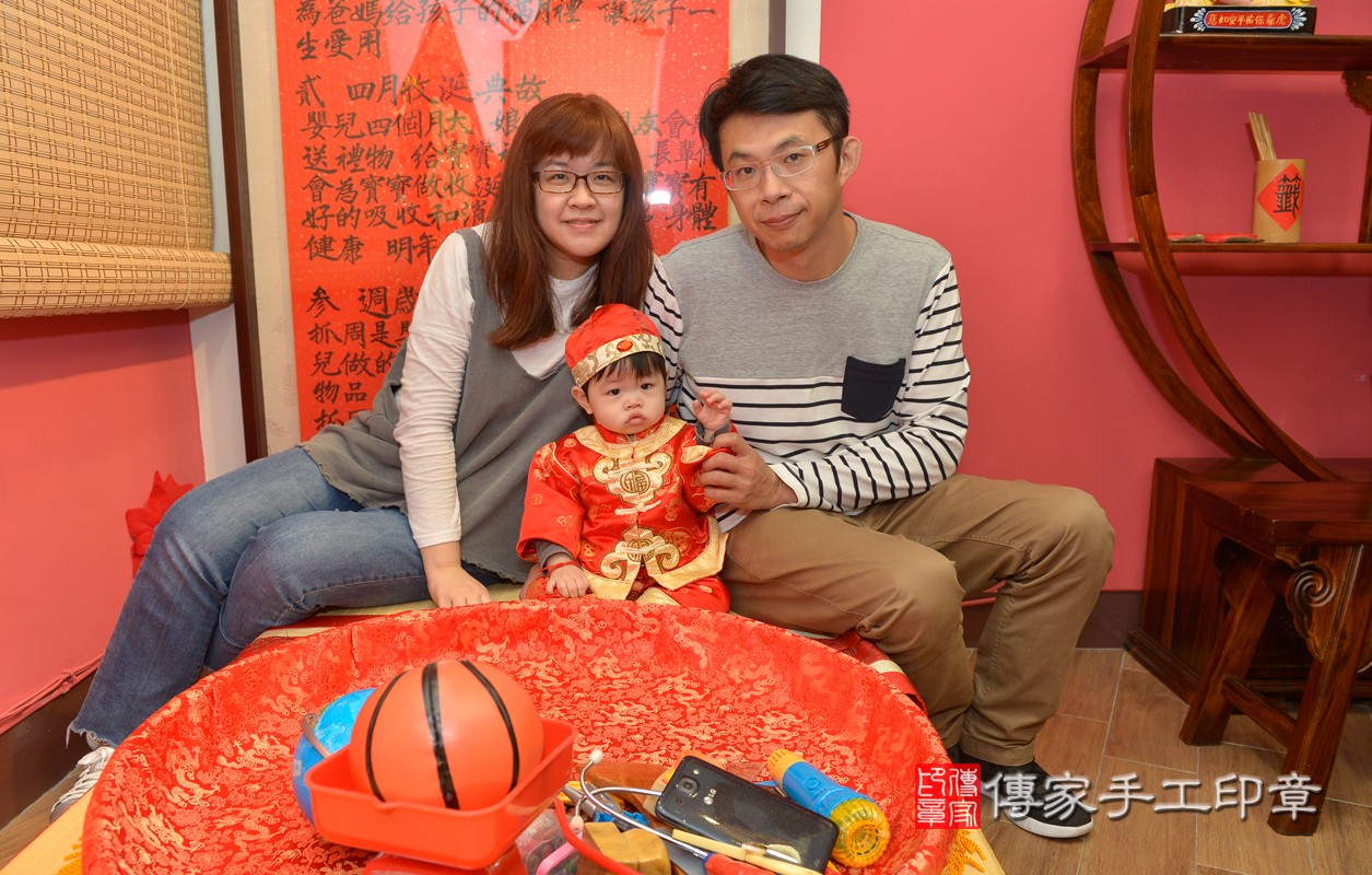 永和區陳寶寶古禮抓周：周歲抓周活動和儀式，一切圓滿。照片10