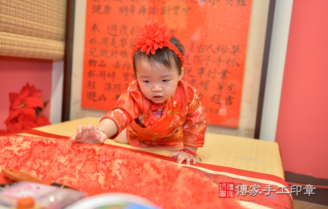 永和區潘寶寶古禮抓周：周歲抓周活動和儀式，一切圓滿。照片8