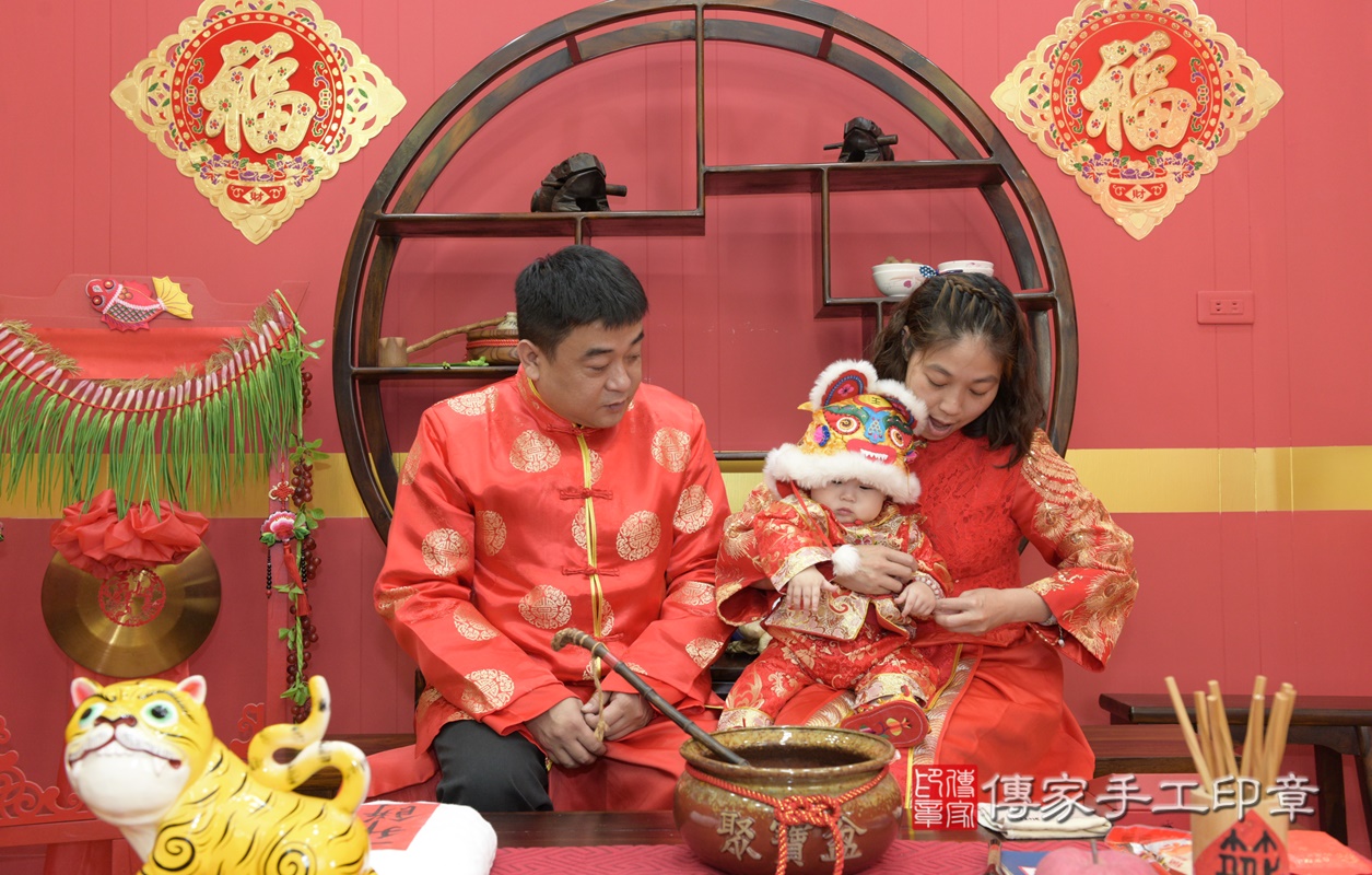桃園市八德區黃寶寶古禮抓周祝福活動。2020.12.26 照片9