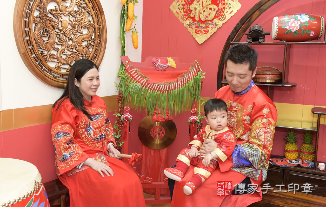 桃園市八德區陳寶寶古禮抓周祝福活動。2021.03.14 照片11