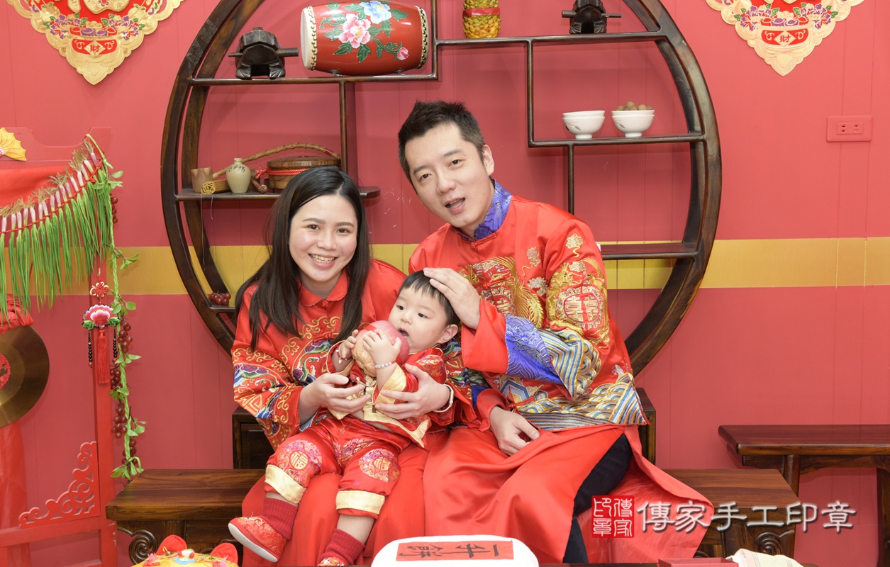 桃園市八德區陳寶寶古禮抓周祝福活動。2021.03.14 照片25