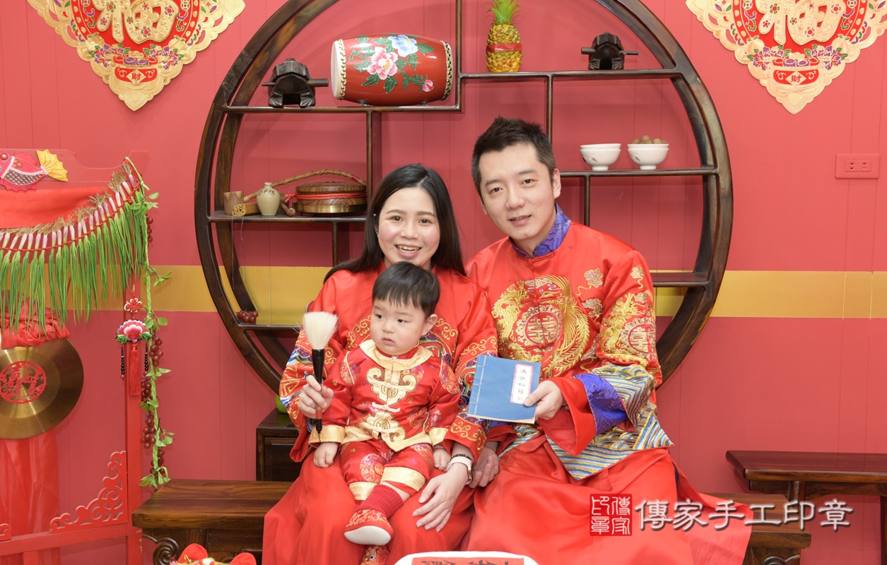 桃園市八德區陳寶寶古禮抓周祝福活動。2021.03.14 照片26