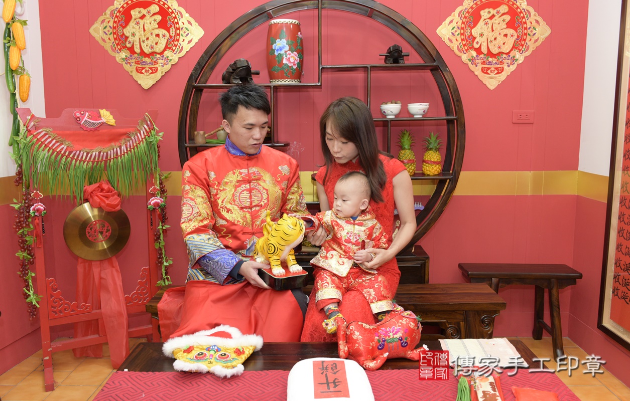 桃園市八德區邱寶寶古禮抓周祝福活動。2021.01.02 照片8