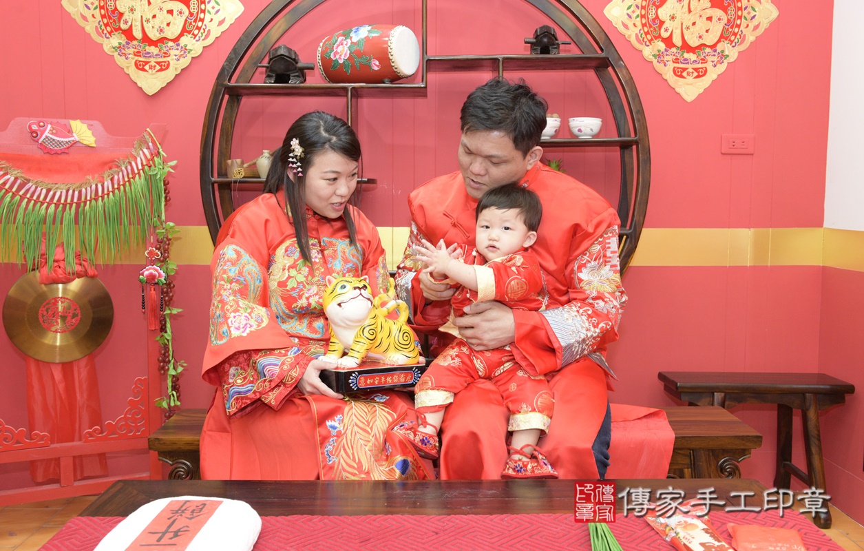 桃園市八德區官寶寶古禮抓周祝福活動。2021.02.03 照片6