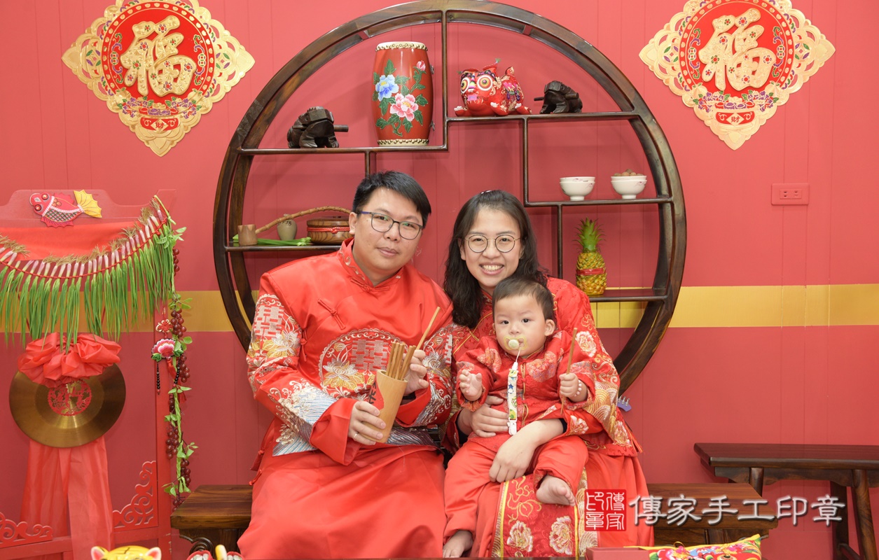 桃園市八德區李寶寶古禮抓周祝福活動。2020.12.30 照片26