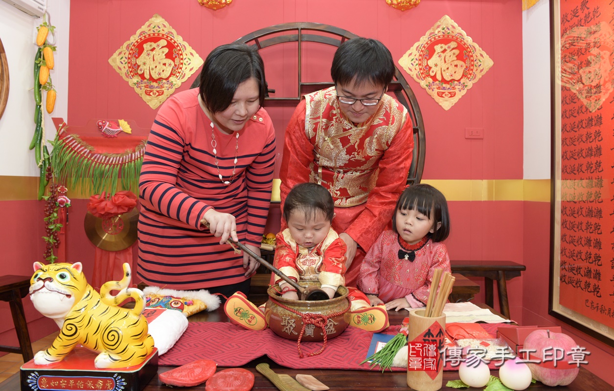 桃園市八德區李寶寶古禮抓周祝福活動。2020.12.26 照片7