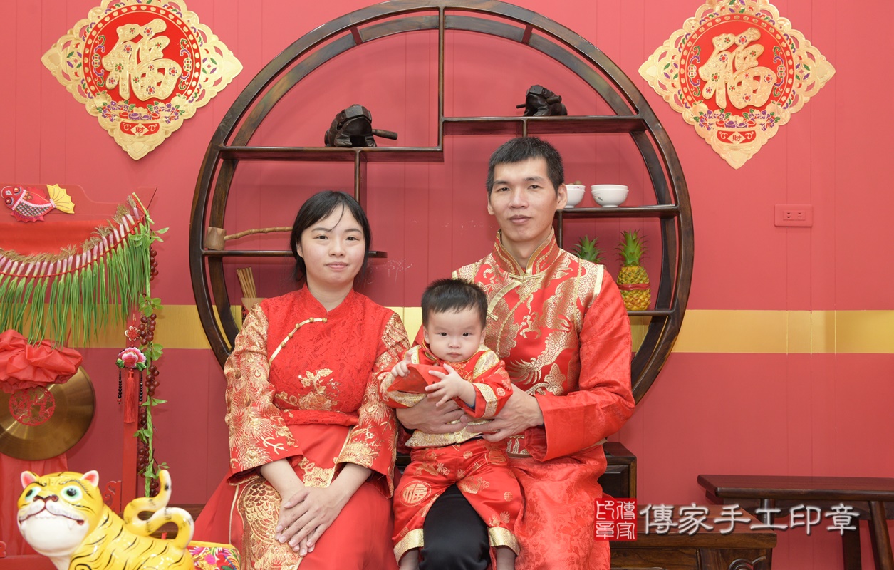 桃園市八德區朱寶寶古禮抓周祝福活動。2020.12.03 照片17