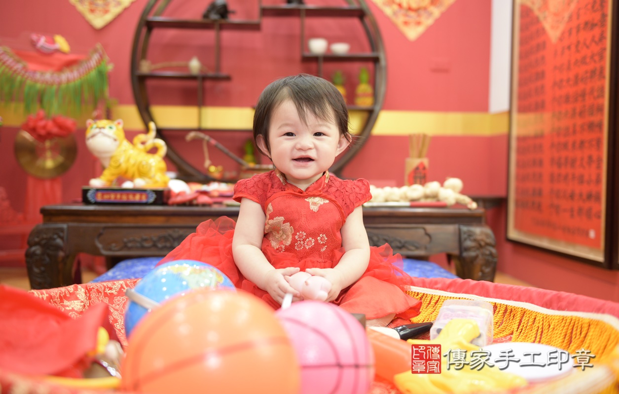 桃園市八德區溫寶寶古禮抓周祝福活動。2020.11.16 照片4