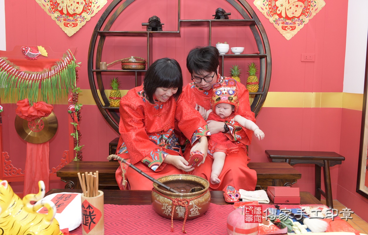 桃園市八德區陳寶寶古禮抓周祝福活動。2020.12.13 照片7
