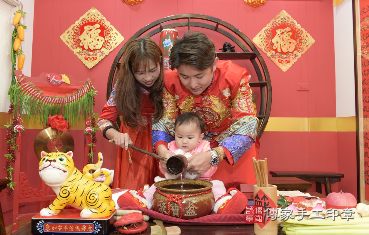 桃園市八德區倪寶寶古禮抓周祝福活動。2021.01.01 照片11