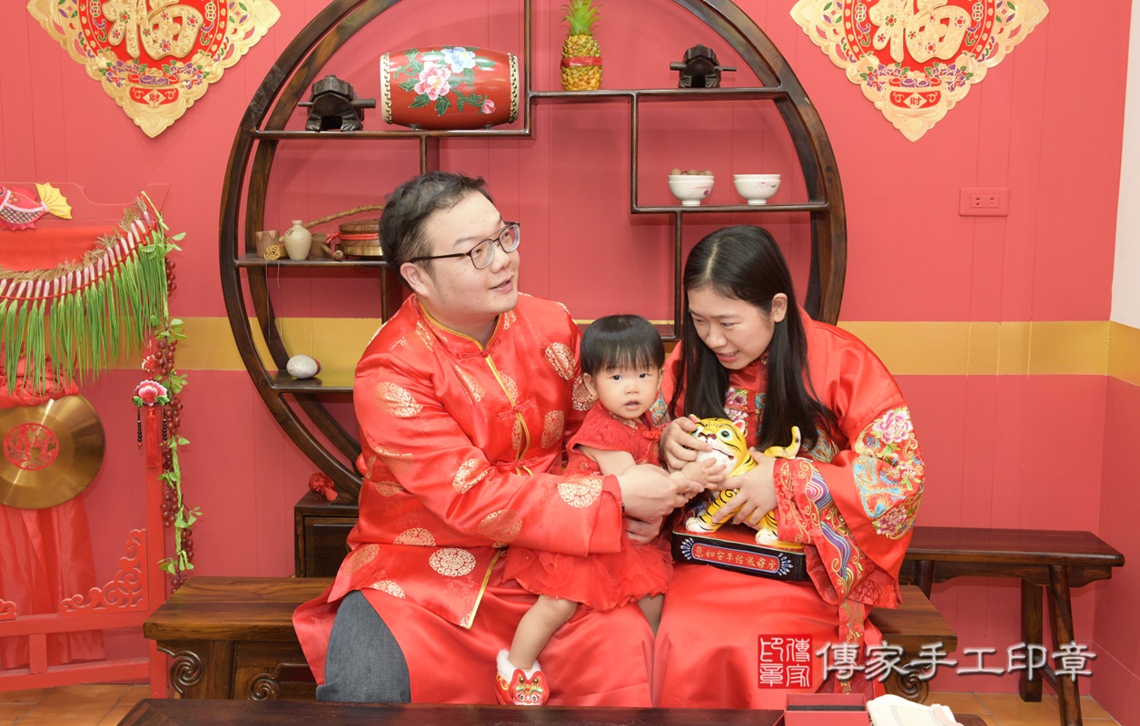 桃園市八德區范寶寶古禮抓周祝福活動。2021.02.27 照片7
