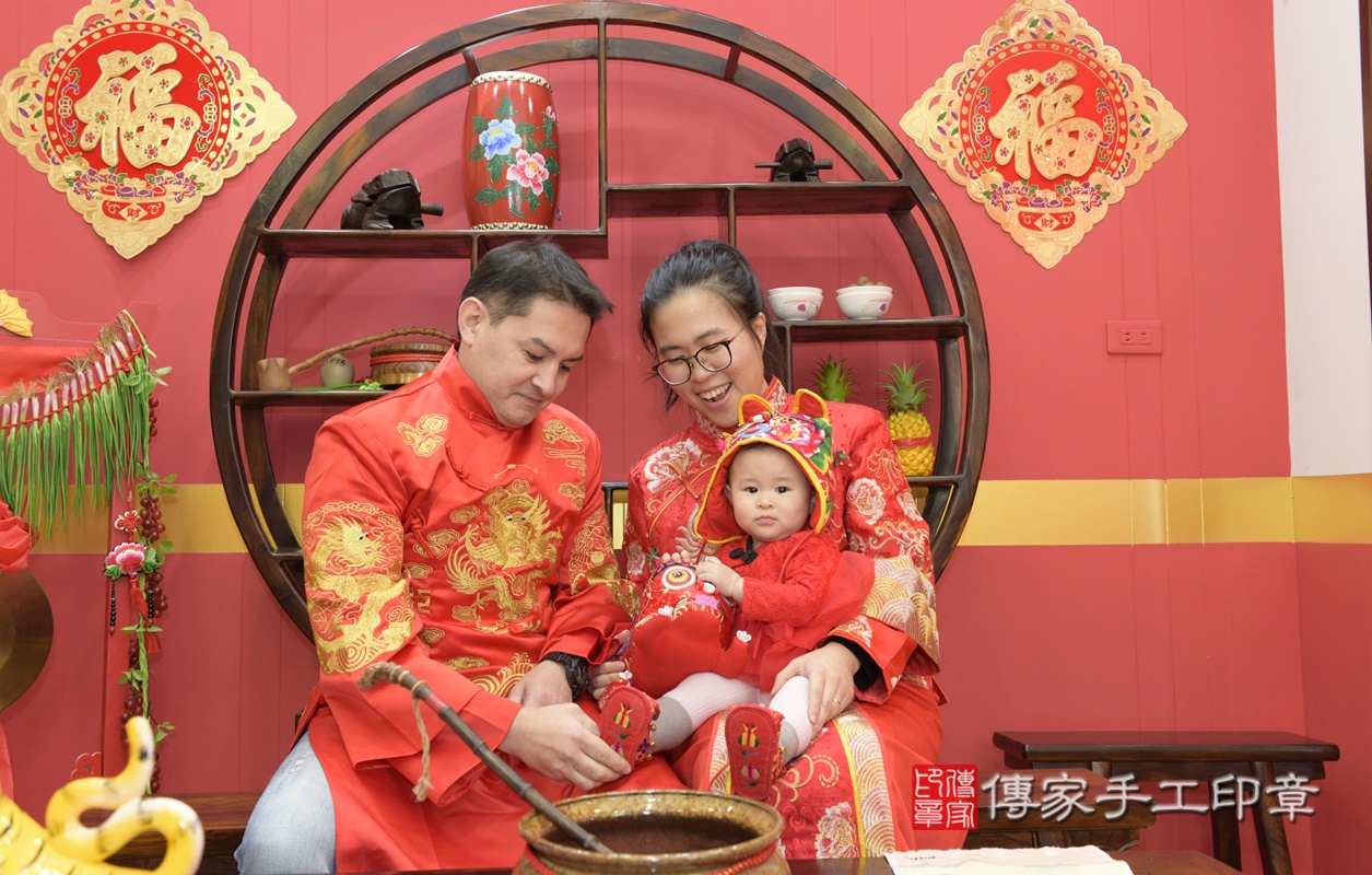 桃園市八德區邵寶寶古禮抓周祝福活動。2021.01.01 照片7