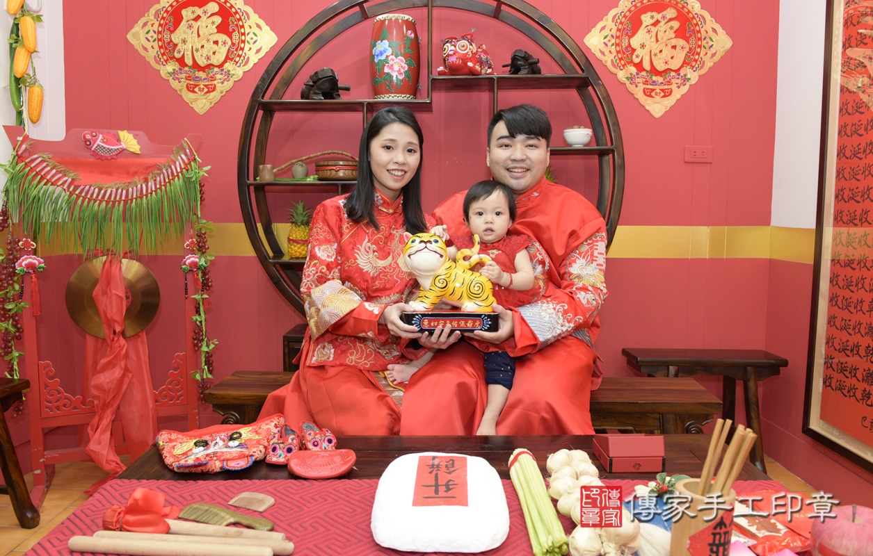 桃園市八德區李寶寶古禮抓周祝福活動。2020.12.30 照片10