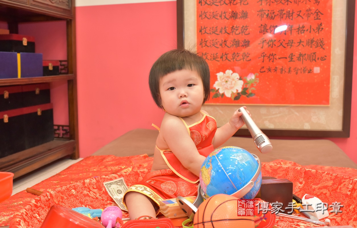 台中市北區黃寶寶古禮抓周祝福活動。2021.05.02 照片2