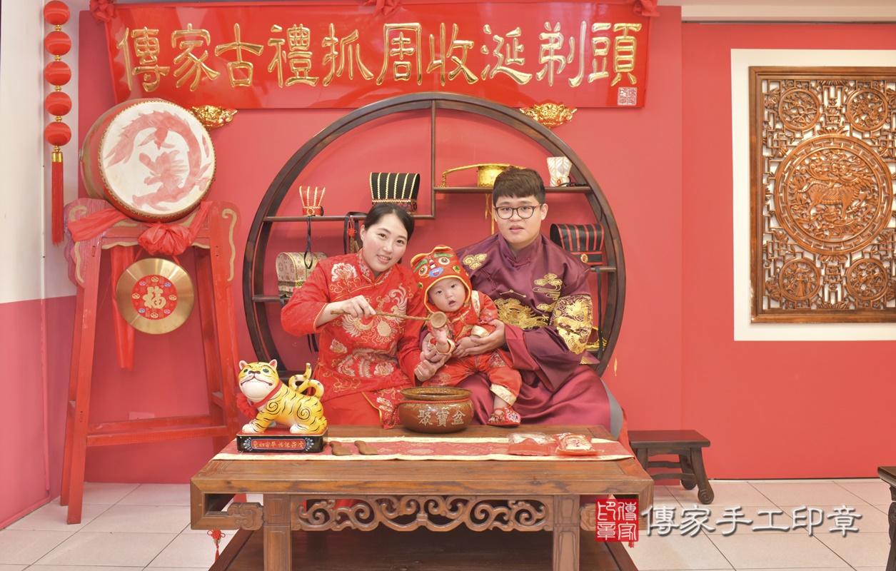 台中市北區林寶寶古禮抓周祝福活動。2021.04.11 照片11