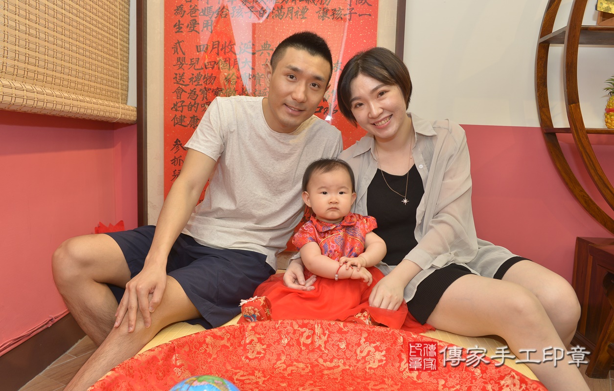 新北市永和區李寶寶古禮抓周祝福活動。2021.07.17 照片3