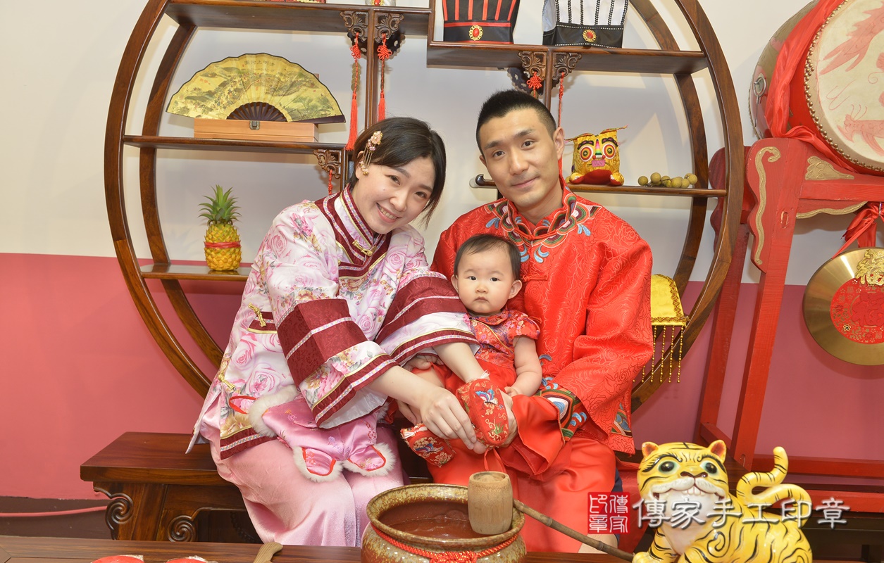 新北市永和區李寶寶古禮抓周祝福活動。2021.07.17 照片9