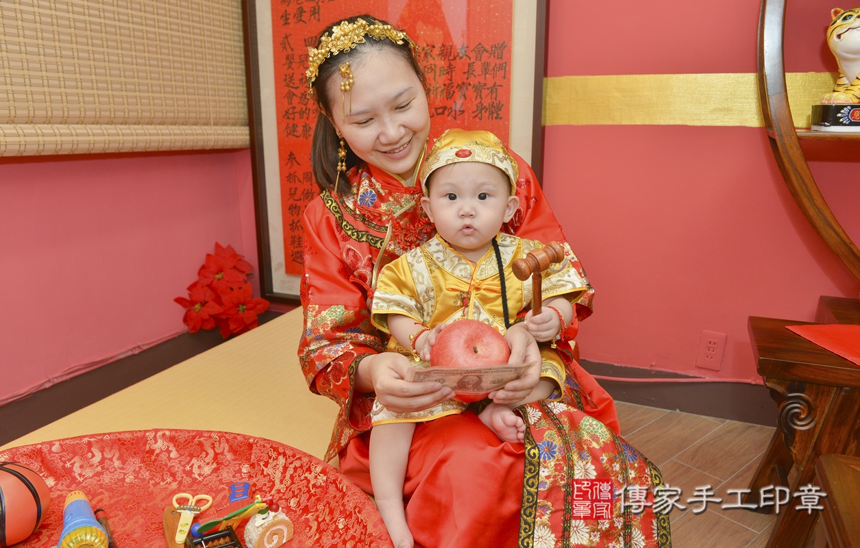 新北市永和區尹寶寶古禮抓周祝福活動。2021.08.05 照片42