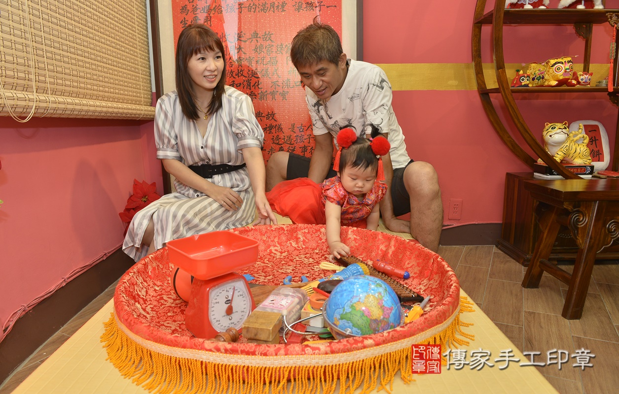 新北市永和區陳寶寶古禮抓周祝福活動。2021.08.18 照片4