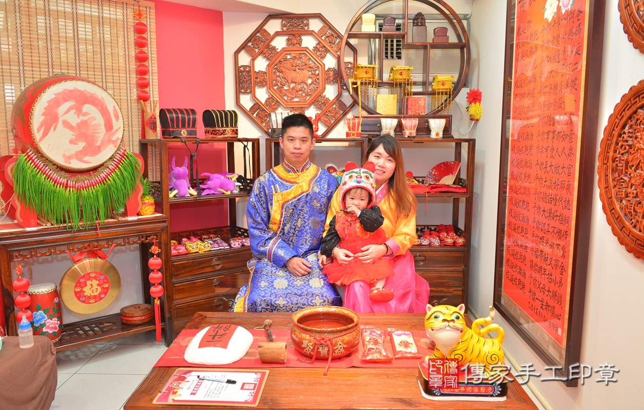 新竹市香山區曾寶寶古禮抓周祝福活動。2021.04.10 照片27
