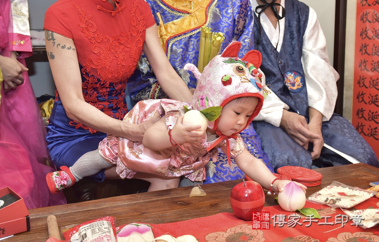 新竹市香山區謝寶寶古禮抓周祝福活動。2021.04.07 照片59