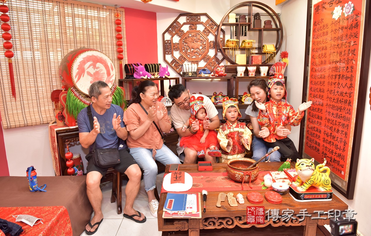 新竹市香山區莊寶寶古禮抓周祝福活動。2021.05.15 照片14