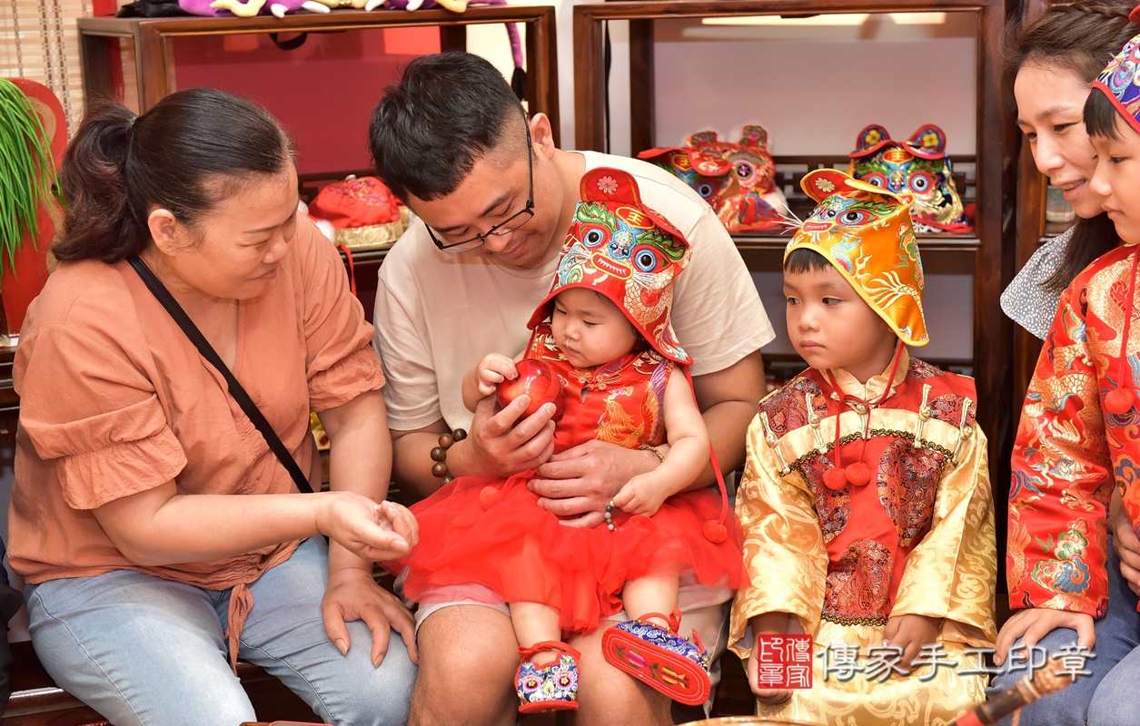 新竹市香山區莊寶寶古禮抓周祝福活動。2021.05.15 照片39