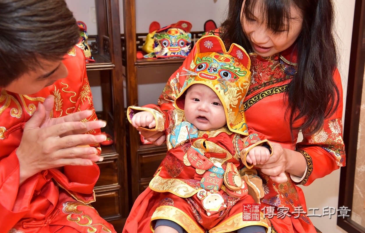 新竹市香山區陳寶寶古禮收涎祝福活動。2021.05.01 照片35