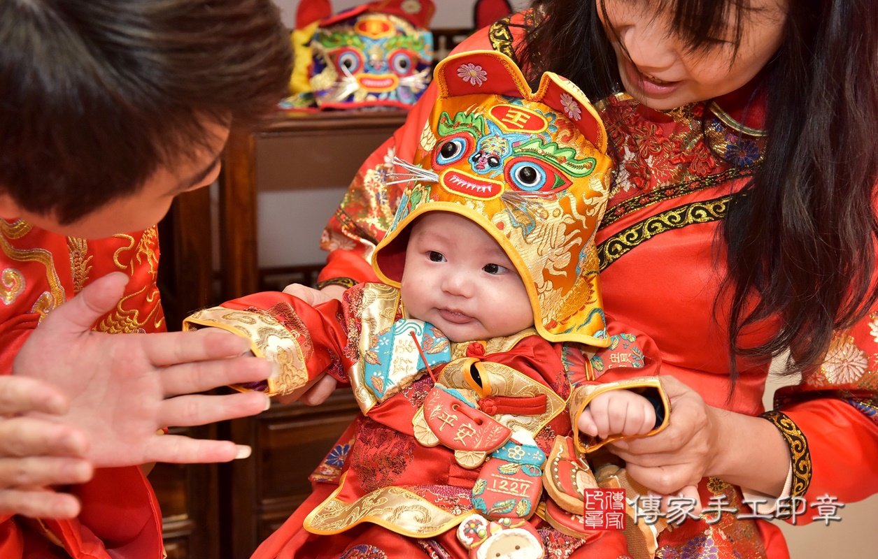 新竹市香山區陳寶寶古禮收涎祝福活動。2021.05.01 照片36