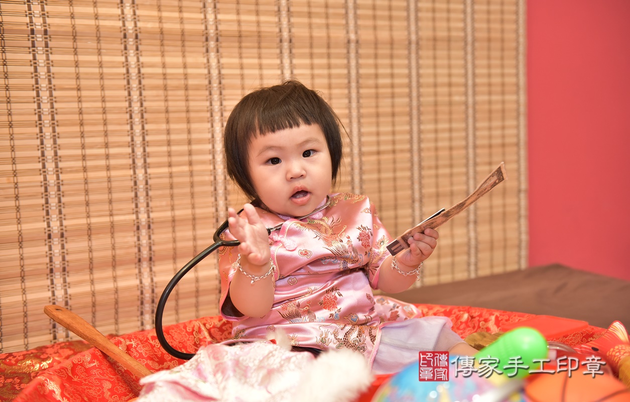 新竹市香山區莊寶寶古禮抓周祝福活動。2021.07.28 照片1