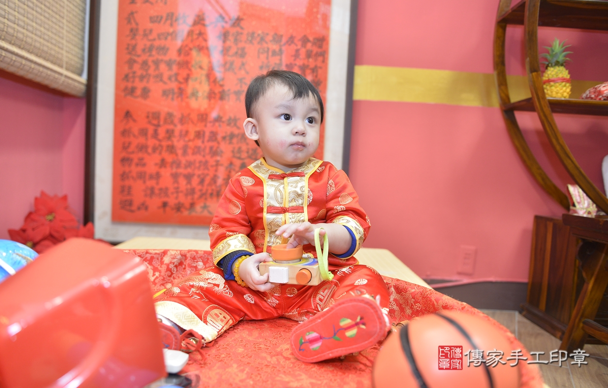 新北市永和區洪寶寶古禮抓周祝福活動。2021.12.07 照片5