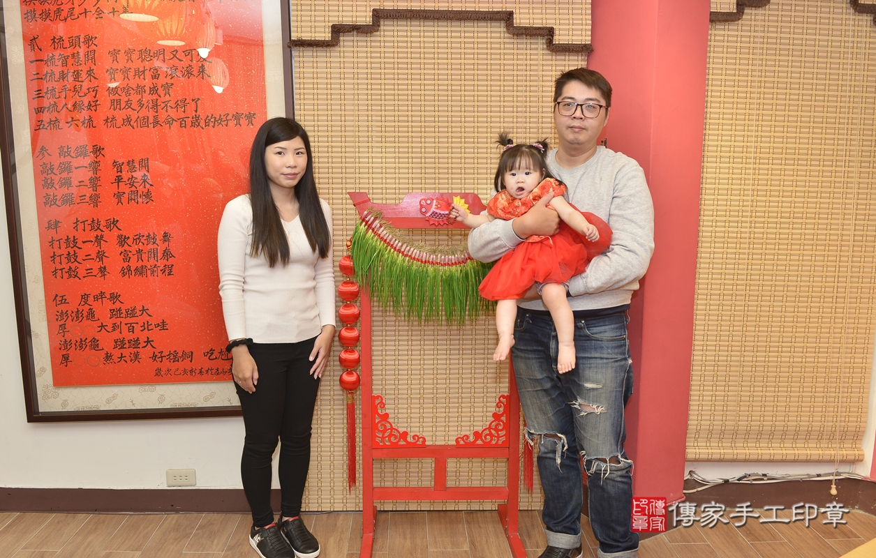 新北市永和區吳寶寶古禮抓周祝福活動。2021.12.19 照片34