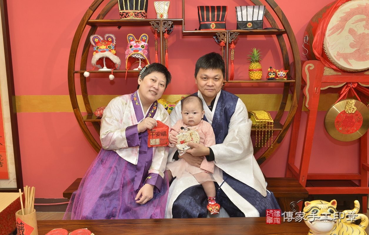新北市永和區蔡寶寶古禮抓周祝福活動。2021.12.28 照片29