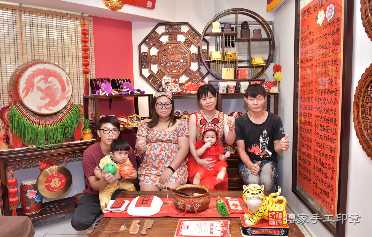 新竹市香山區江寶寶古禮抓周祝福活動。2021.09.25 照片22