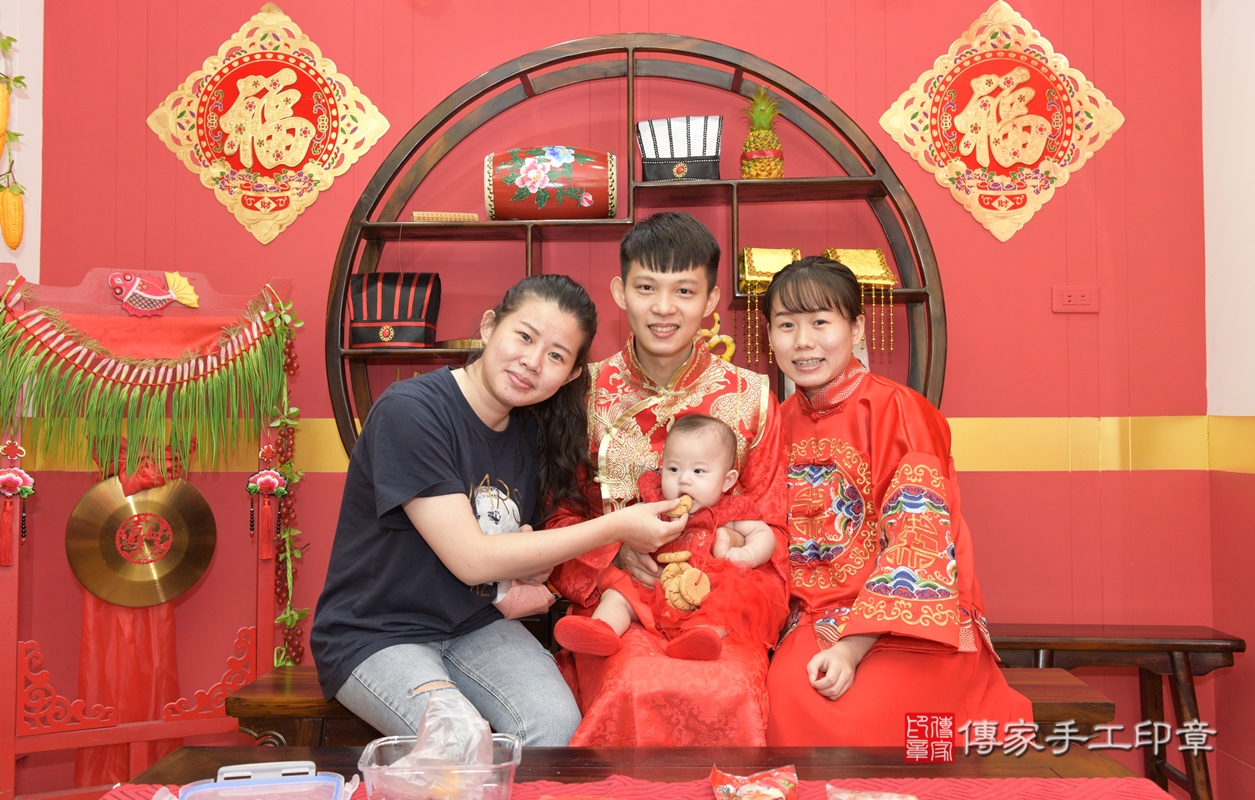 桃園市八德區黃寶寶古禮收涎祝福活動。2021.10.18 照片25