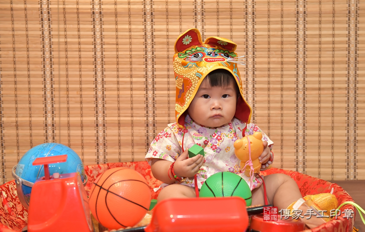 新竹市香山區曾寶寶古禮抓周祝福活動。2021.09.12 照片3