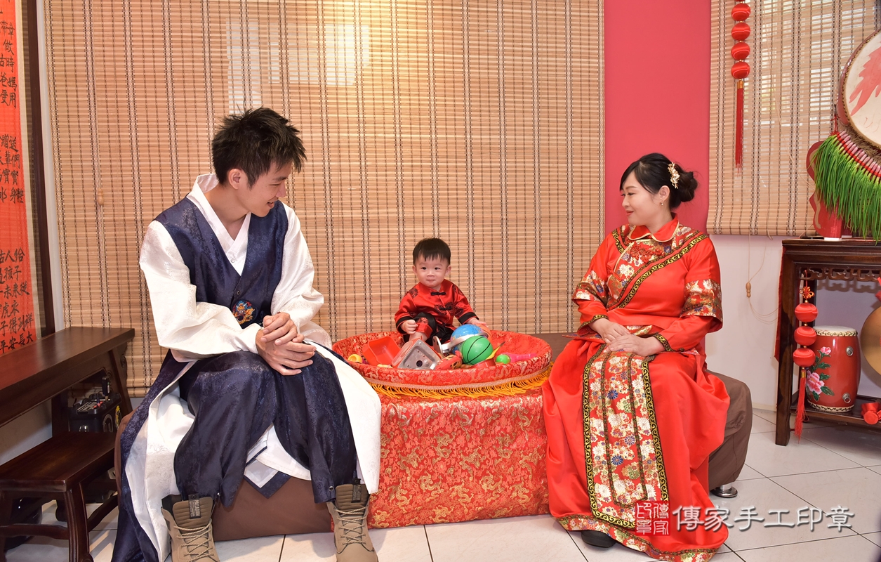新竹市香山區廖寶寶古禮抓周祝福活動。2021.09.13 照片4