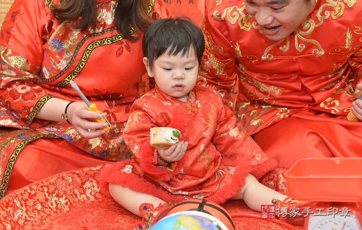 新北市永和區邱寶寶古禮抓周祝福活動。2022.01.16 照片8