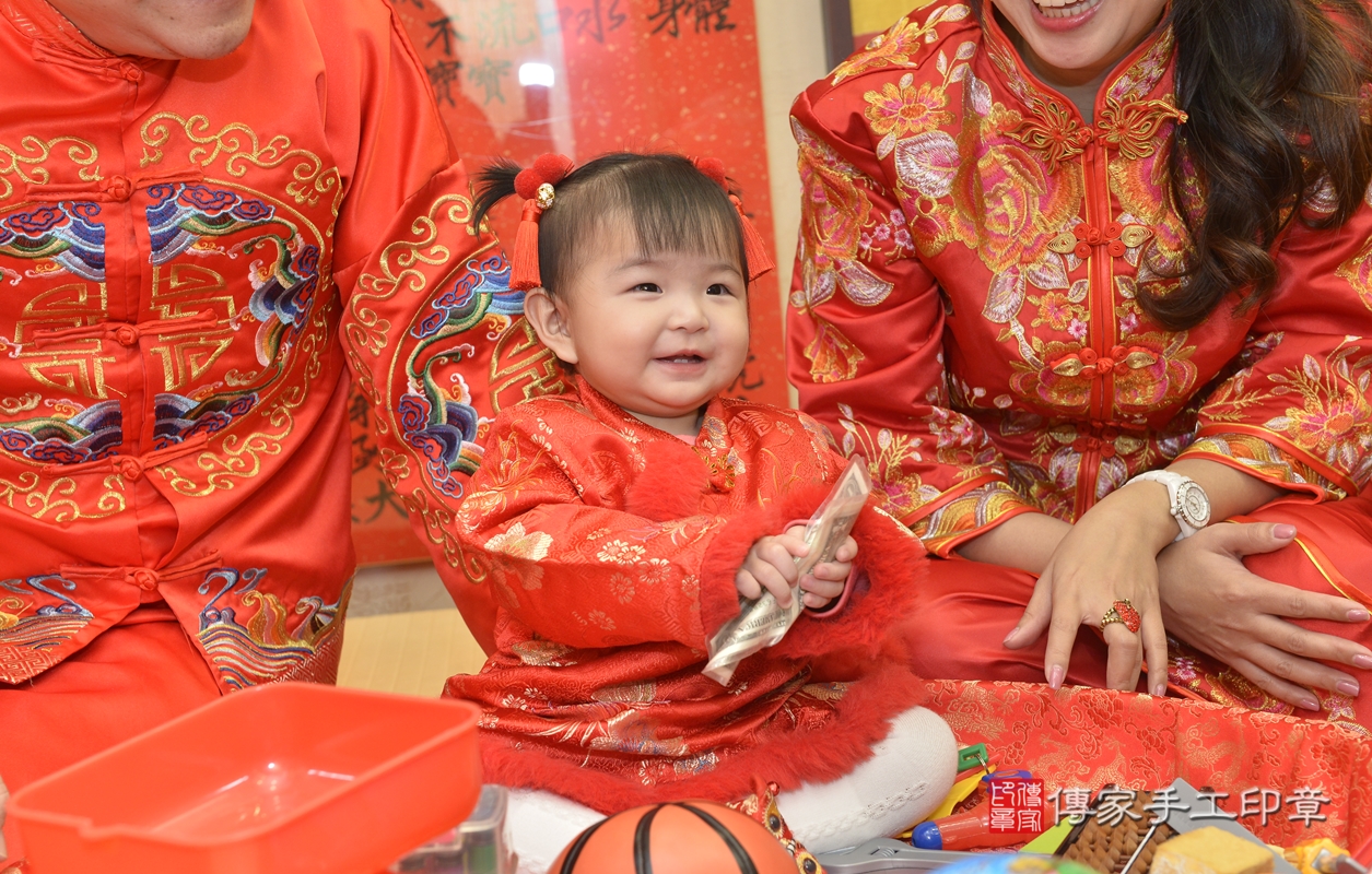 新北市永和區葉寶寶古禮抓周祝福活動。2022.01.18 照片7