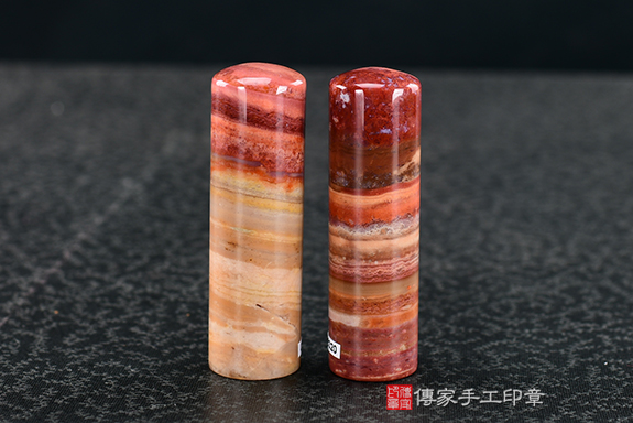 傳家手工印章實際成品: 彩虹瑪瑙(第四級,頂級手鐲料珠寶拋光工藝):開運印章、臍帶印章6 傳家手工印章實際成品: 彩虹瑪瑙(第四級,頂級手鐲料珠寶拋光工藝):開運印章、臍帶印章6