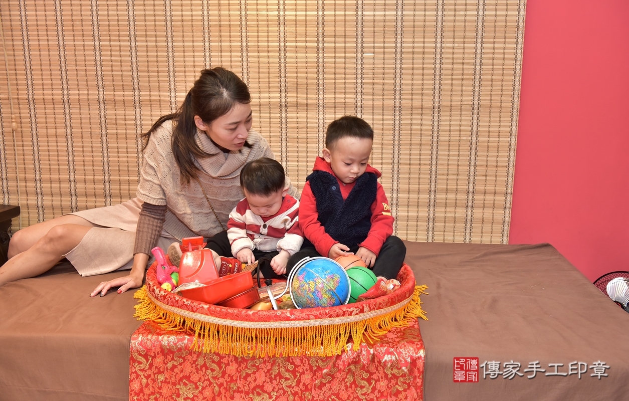 新竹市香山區郭寶寶古禮抓周祝福活動。2021.11.19 照片3