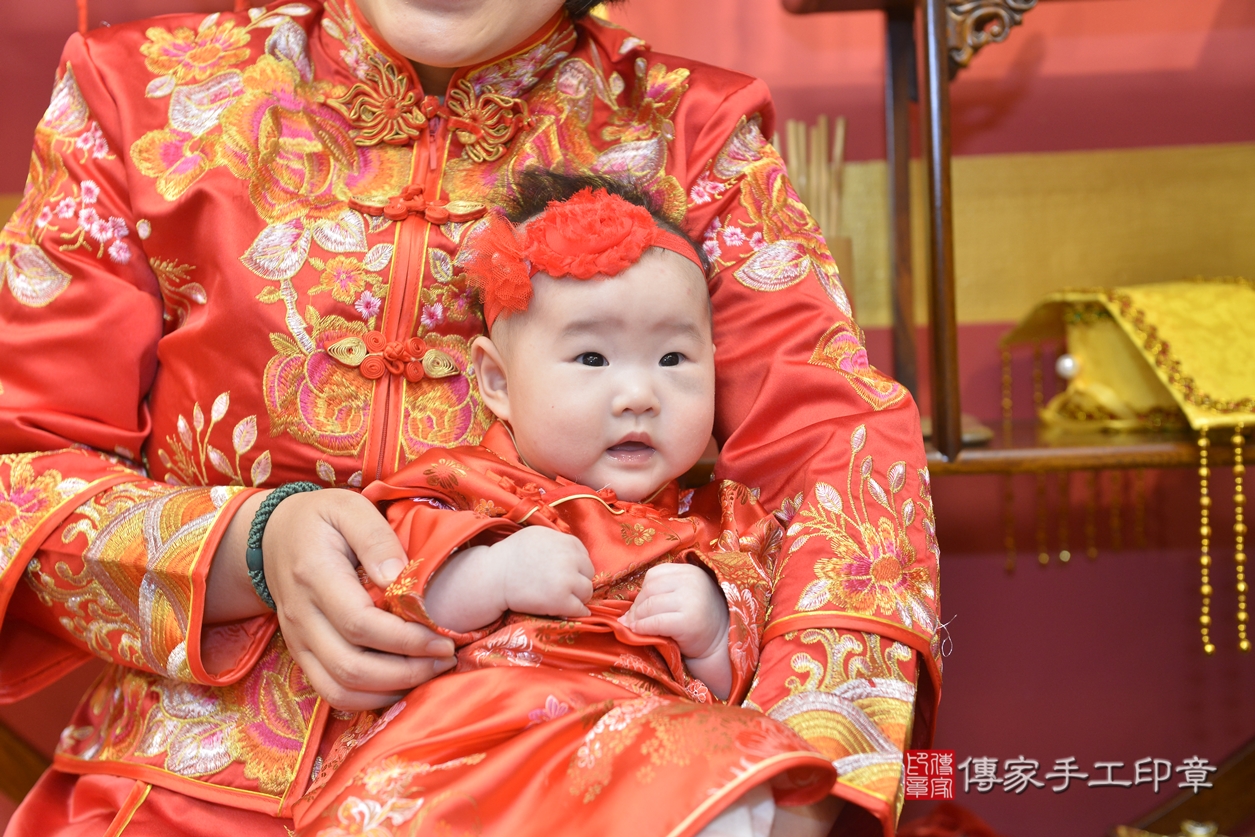 新北市永和區劉寶寶古禮收涎祝福活動。2022.02.19 照片10