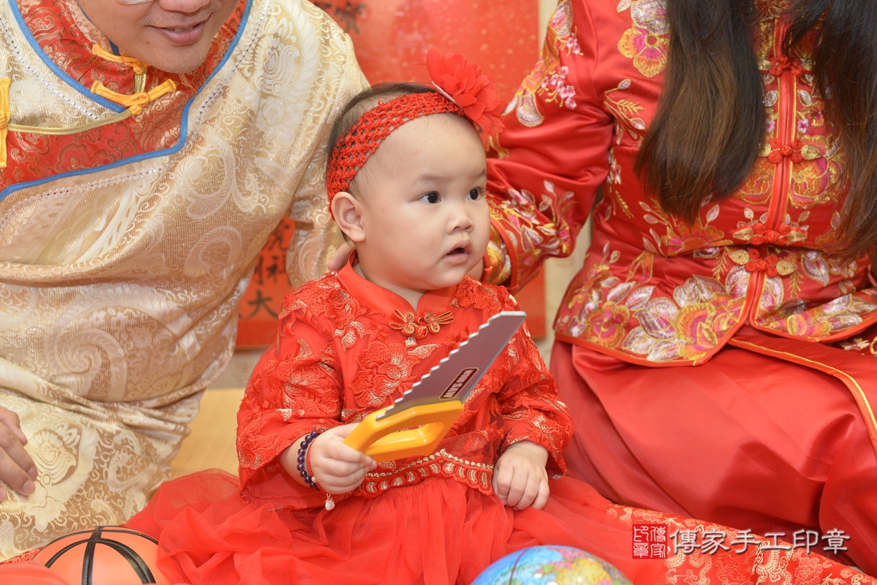 新北市永和區吳寶寶古禮抓周祝福活動。2022.01.23 照片10