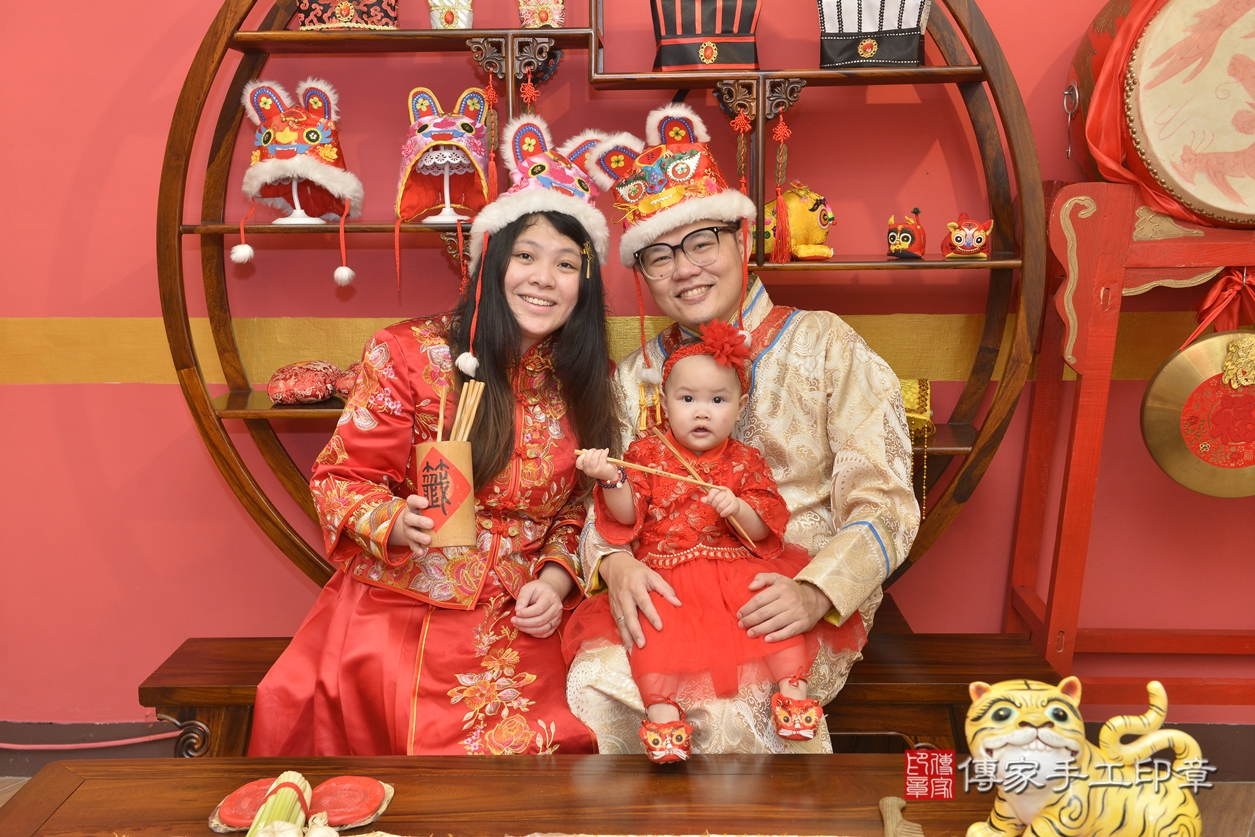 新北市永和區吳寶寶古禮抓周祝福活動。2022.01.23 照片35
