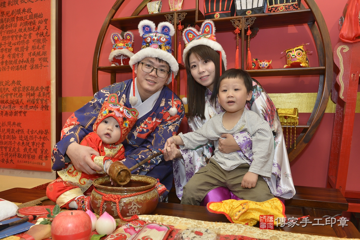 新北市永和區劉寶寶古禮來店抓周祝福活動。2022.03.01 照片9