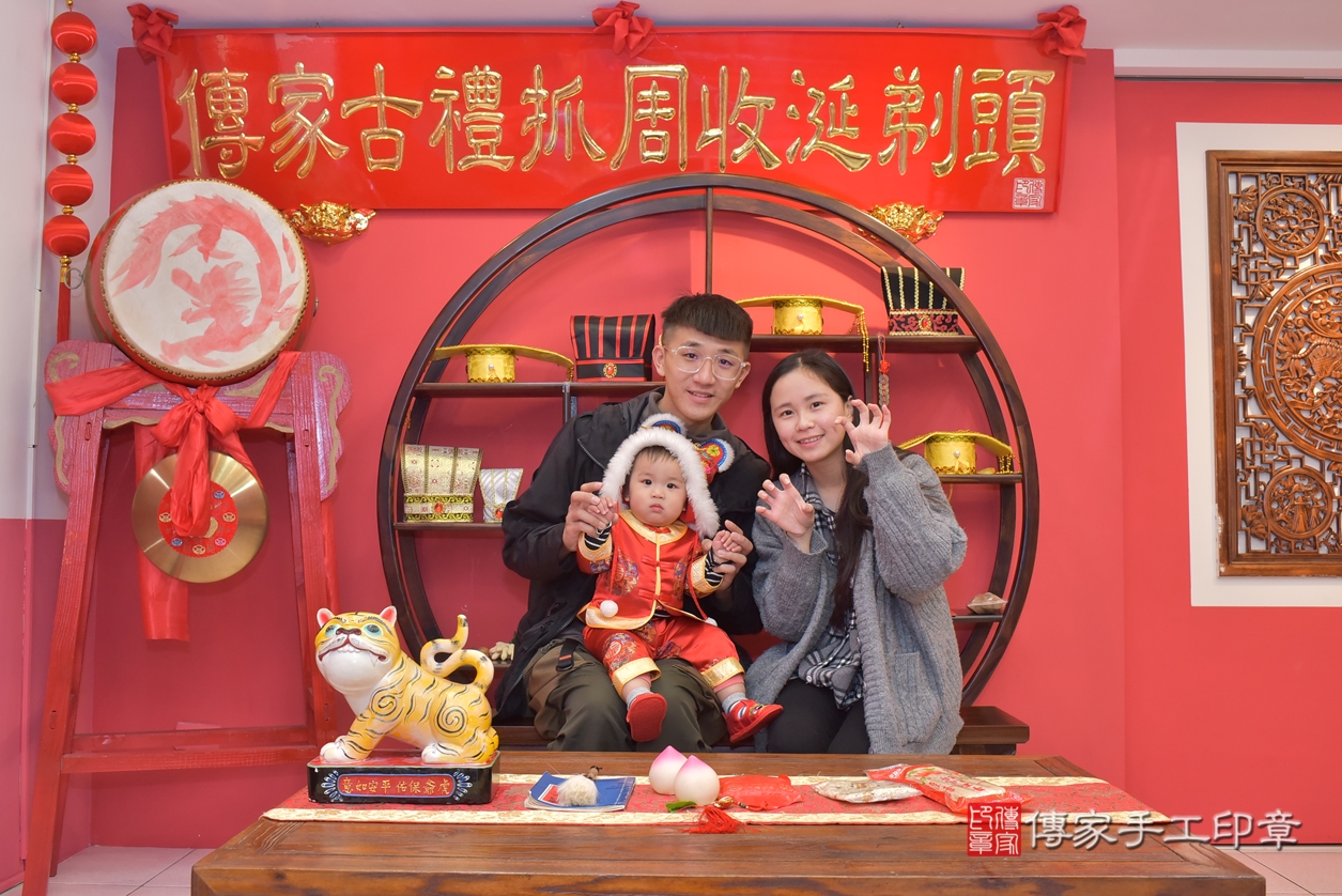 台中市北區康寶寶古禮抓周祝福活動。2022.02.22 照片17